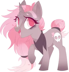 Size: 4220x4406 | Tagged: safe, artist:sorasku, derpibooru import, oc, oc:grim, unofficial characters only, pony, unicorn, absurd resolution, simple background, solo, transparent background