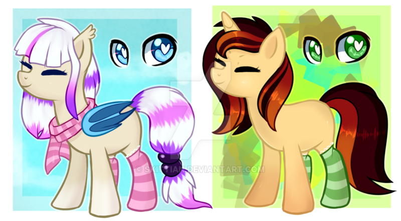 Size: 1024x564 | Tagged: safe, artist:sugguk, derpibooru import, oc, unofficial characters only, bat pony, pony, unicorn, clothes, eyes closed, female, mare, reference sheet, scarf, socks, striped socks