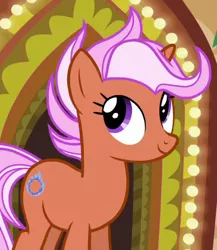 Size: 365x420 | Tagged: safe, derpibooru import, screencap, fiery fricket, pony, unicorn, viva las pegasus, background pony, cropped, female, las pegasus resident, mare, solo