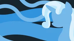 Size: 3840x2160 | Tagged: safe, artist:badumsquish, derpibooru import, trixie, goo, lamia, original species, bust, female, lamiafied, minimalist, modern art, portrait, simple, slime, solo, species swap, tentacles, trixiechidna, wallpaper