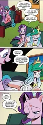 Size: 481x1393 | Tagged: artist:andypriceart, derpibooru import, idw, princess celestia, safe, spoiler:comic, spoiler:comic50, starlight glimmer