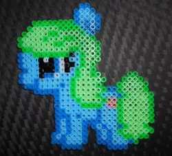 Size: 1196x1085 | Tagged: artist:akakun, derpibooru import, irl, oc, oc:smiley beam, perler beads, photo, safe, unofficial characters only
