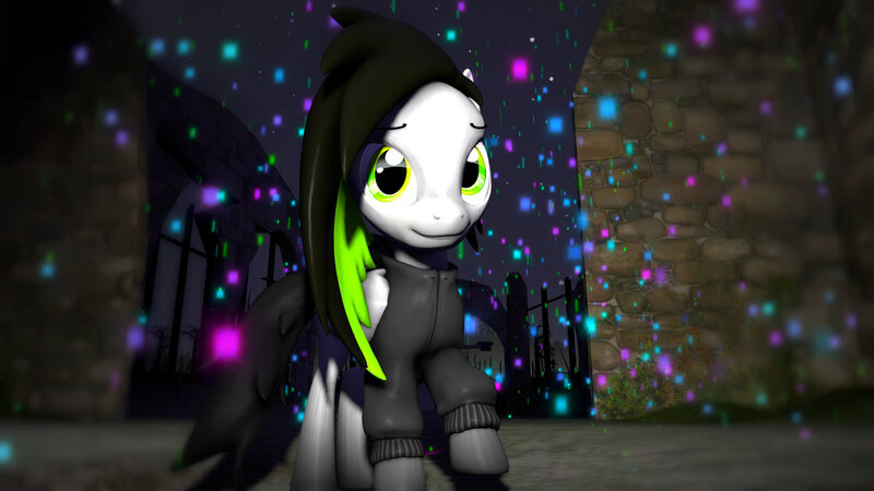Size: 1920x1080 | Tagged: 3d, artist:skilm, castle of the royal pony sisters, clothes, derpibooru import, femboy, looking at you, male, oc, oc:skiski, safe, solo, source filmmaker, unofficial characters only
