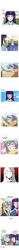 Size: 743x9786 | Tagged: safe, artist:bluse, derpibooru import, princess celestia, twilight sparkle, equestria girls, absurd resolution, blushing, comic, korean, principal celestia, translation request