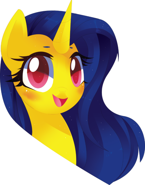 Size: 3504x4445 | Tagged: safe, artist:sorasku, derpibooru import, oc, oc:star symphony, unofficial characters only, pony, unicorn, absurd resolution, blushing, bust, female, mare, portrait, simple background, solo, transparent background