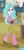 Size: 157x328 | Tagged: safe, derpibooru import, screencap, bright idea, curly winds, paisley, some blue guy, equestria girls, photo finished, apple, blue hair, boots, clothes, cropped, floral print, food, golden eyes, grin, image, jeans, jpeg, male, offscreen male, pants, sandwich, shoes, smiling, socks, solo, tanktop, tray, walking, white skin