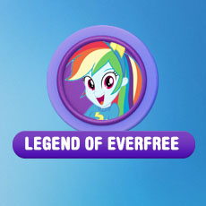 Size: 230x230 | Tagged: safe, derpibooru import, rainbow dash, equestria girls, legend of everfree, solo