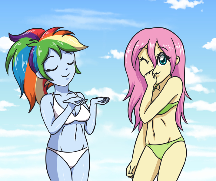 1464401 - artist:focusb, bra, breast envy, breasts, clothes, comic,  delicious flat chest, derpibooru import, female, grammar error, human,  humanized, mother, rainbow dash, rainbow flat, spitfire, suggestive,  underwear, uniform, windy whistles