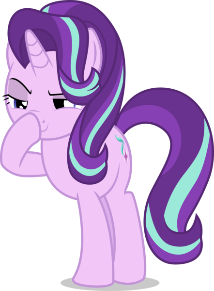 Size: 8054x10941 | Tagged: safe, artist:illumnious, banned from derpibooru, deleted from derpibooru, derpibooru import, starlight glimmer, pony, unicorn, every little thing she does, absurd resolution, boop, c:, female, glare, glimmerposting, image, lidded eyes, mare, png, raised eyebrow, raised hoof, self-boop, simple background, smiling, smirk, snark, solo, transparent background, up to no good, vector