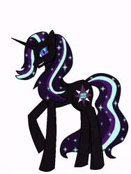 Size: 540x720 | Tagged: safe, artist:hayley566, derpibooru import, starlight glimmer, pony, unicorn, nightmare, nightmare starlight, nightmarified, simple background, solo, white background