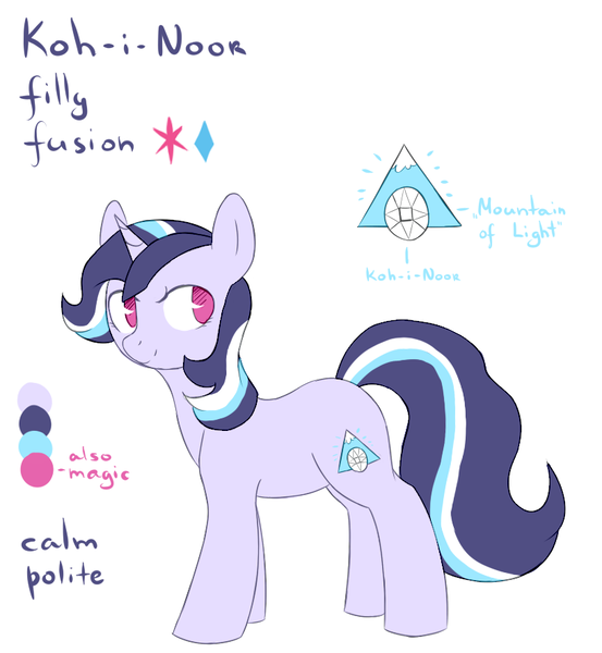 Size: 816x885 | Tagged: artist:koteikow, color palette, cutie mark, derpibooru import, fusion, oc, rarity, safe, twilight sparkle