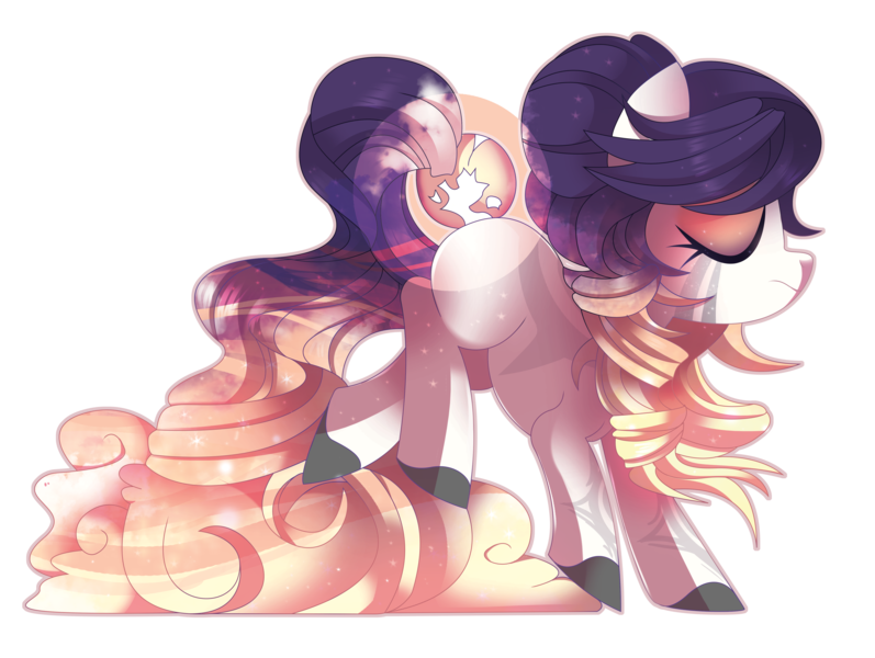 Size: 4978x3747 | Tagged: absurd resolution, artist:sorasku, derpibooru import, eyes closed, female, mare, oc, oc:genevieve, orbite, original species, safe, simple background, solo, transparent background, unofficial characters only