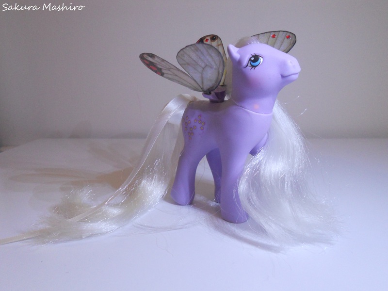 Size: 4000x3000 | Tagged: artist:ushi-de-bray, custom, derpibooru import, flutter pony, forget me not, g1, irl, photo, safe, solo, toy