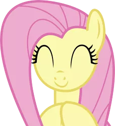 Size: 10713x11748 | Tagged: safe, artist:cyanlightning, derpibooru import, fluttershy, pony, gauntlet of fire, .svg available, absurd resolution, cute, eyes closed, female, mare, shyabetes, simple background, smiling, solo, transparent background, vector