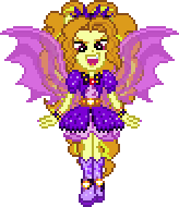 Size: 164x190 | Tagged: safe, artist:botchan-mlp, derpibooru import, adagio dazzle, equestria girls, adoragio, animated, blinking, cute, desktop ponies, evil grin, female, fin wings, gif, grin, looking at you, pixel art, ponied up, simple background, smiling, solo, sprite, transparent background
