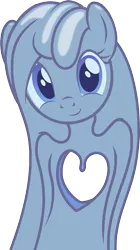 Size: 1101x1960 | Tagged: safe, artist:badumsquish, derpibooru import, oc, oc:tremble, unofficial characters only, goo pony, original species, female, heart, looking at you, shapeshifting, simple background, smiling, solo, stretching, transparent background