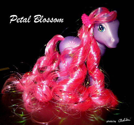 Size: 518x480 | Tagged: artist:chelidoni, derpibooru import, g3, irl, petal blossom, photo, safe, solo, toy