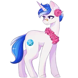 Size: 1700x1700 | Tagged: safe, artist:mentalphase, derpibooru import, oc, unofficial characters only, pony, unicorn, flower, flower in hair, male, simple background, solo, stallion, transparent background