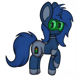 Size: 3684x3660 | Tagged: safe, artist:anonpony1, artist:stormydoods, derpibooru import, oc, oc:starlight blossom, unofficial characters only, pony, robot, robot pony, collaboration, older, simple background, solo, species swap, white background