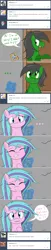 Size: 1280x6302 | Tagged: absurd resolution, artist:hummingway, ask-humming-way, derpibooru import, dialogue, oc, oc:feather hummingway, oc:swirly shells, safe, speech bubble, tumblr, tumblr comic, unofficial characters only