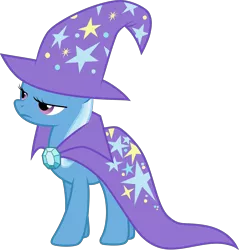 Size: 6000x6272 | Tagged: safe, artist:concordisparate, derpibooru import, trixie, pony, unicorn, absurd resolution, female, mare, simple background, solo, transparent background, unimpressed, vector