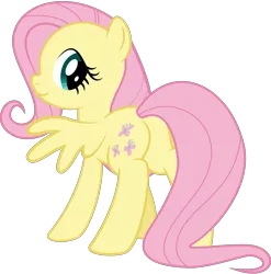 Size: 2285x2314 | Tagged: adorasexy, artist:derphed, cute, cutie mark, derpibooru import, female, flutterbutt, fluttershy, looking back, plot, sexy, shyabetes, simple background, smiling, solo, solo female, suggestive, transparent background, vector