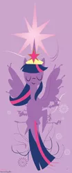 Size: 4006x9638 | Tagged: safe, artist:illumnious, derpibooru import, twilight sparkle, twilight sparkle (alicorn), alicorn, pony, absurd resolution, big crown thingy, element of magic, jewelry, regalia, solo