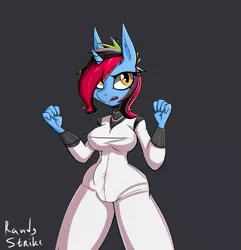Size: 1649x1709 | Tagged: safe, artist:randystrike, derpibooru import, oc, oc:randy, unofficial characters only, anthro, unicorn, clothes, solo, suit