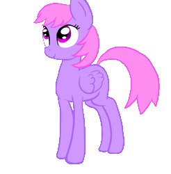 Size: 813x825 | Tagged: safe, artist:paskanaakka, derpibooru import, oc, oc:melody notes, unofficial characters only, pegasus, pony, animated, eye shimmer, gif, simple background, solo, transparent background