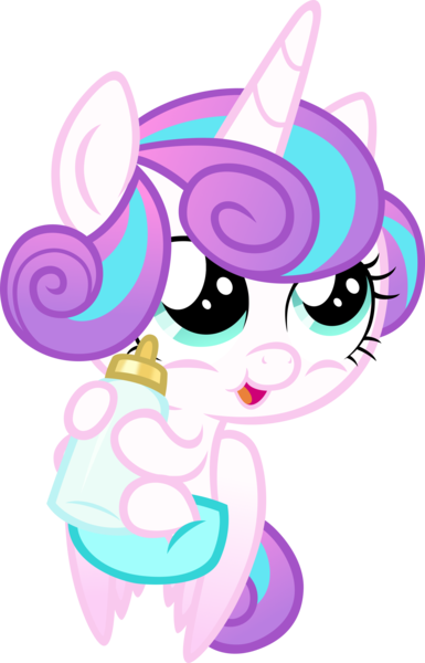 Size: 2121x3306 | Tagged: artist:tuppkam1, baby bottle, cuddly, cute, cuteness overload, cutest pony alive, cutest pony ever, daaaaaaaaaaaw, derpibooru import, diaper, flurrybetes, high res, hugable, princess flurry heart, safe, simple background, solo, the times they are a changeling, transparent background, vector, weapons-grade cute