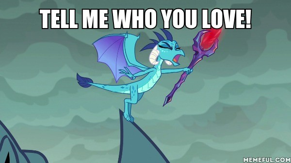 Size: 600x337 | Tagged: bloodstone scepter, danny phantom, derpibooru import, dragon, dragon lord ember, dragon lord torch, edit, edited screencap, ember mclain, gauntlet of fire, image macro, meme, princess ember, safe, screencap, solo focus