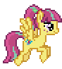 Size: 88x98 | Tagged: safe, artist:botchan-mlp, derpibooru import, sour sweet, ponified, pegasus, pony, equestria girls, animated, cute, desktop ponies, equestria girls ponified, female, flying, gif, mare, pixel art, simple background, solo, sourbetes, sprite, transparent background