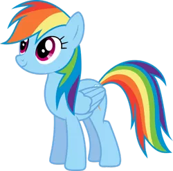 Size: 900x888 | Tagged: safe, artist:geometrymathalgebra, derpibooru import, rainbow dash, pegasus, pony, may the best pet win, .svg available, cute, dashabetes, looking up, simple background, smiling, solo, transparent background, vector