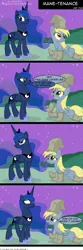 Size: 1000x3000 | Tagged: safe, artist:veggie55, derpibooru import, derpy hooves, princess luna, pegasus, pony, comic, female, mare, paper bag, paper bag wizard