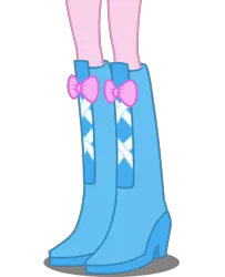 Size: 1858x2287 | Tagged: safe, derpibooru import, pinkie pie, equestria girls, boots, boots shot, high heel boots, humane nine boots, image, legs, pictures of legs, pinkie pie wearing her boots, png, simple background, solo, transparent background