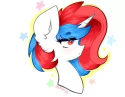 Size: 4500x3500 | Tagged: safe, artist:kattrilogy, deleted from derpibooru, derpibooru import, oc, unofficial characters only, pony, unicorn, absurd resolution, bust, female, solo