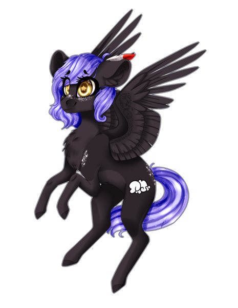 Size: 1627x2101 | Tagged: safe, artist:nightstarss, derpibooru import, oc, oc:cloudy night, unofficial characters only, pony, female, flying, mare, simple background, solo, transparent background