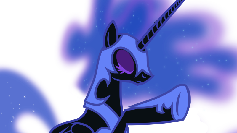 Size: 3840x2160 | Tagged: safe, artist:floralisole, derpibooru import, nightmare moon, alicorn, pony, eyes closed, simple background, solo, transparent background, vector