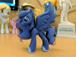 Size: 4048x3036 | Tagged: safe, derpibooru import, photographer:captaincakewalk, princess luna, pony, absurd resolution, irl, mystery minis, photo, series 3, vinyl figure