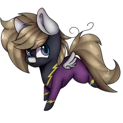 Size: 4200x4200 | Tagged: safe, artist:yeadatchantilly, derpibooru import, oc, oc:digital dusk, unofficial characters only, pegasus, pony, absurd resolution, clothes, costume, male, shadowbolts costume, simple background, solo, stallion, transparent background