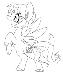 Size: 341x405 | Tagged: safe, artist:zhampy, derpibooru import, oc, unofficial characters only, alicorn, pony, solo