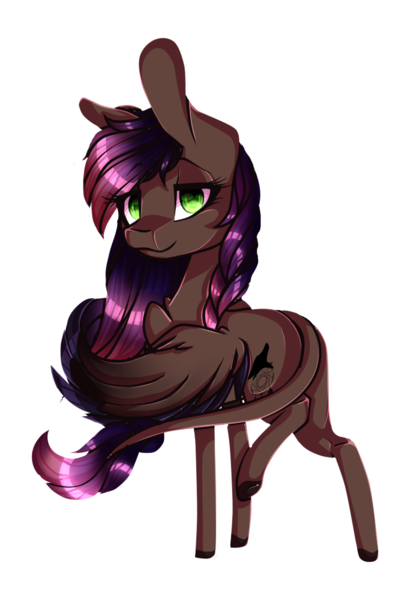 Size: 749x1085 | Tagged: safe, artist:xxmissteaxx, derpibooru import, oc, oc:evening owler, unofficial characters only, pegasus, pony, chibi, female, mare, raised leg, simple background, solo, transparent background