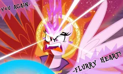 Size: 6685x4000 | Tagged: safe, artist:orin331, derpibooru import, daybreaker, nightmare star, princess celestia, alicorn, pony, absurd resolution, alternate universe, angry, breakdown, corrupted, corrupted zamasu, dragon ball super, ear piercing, earring, evil celestia, faic, fangs, female, fusion, glowing horn, image, implied flurry heart, jewelry, mane of fire, merged daybreaker, merged zamasu, piercing, png, potara, solo, solo female, spread wings, villainous breakdown, xk-class end-of-the-world scenario, zamasu