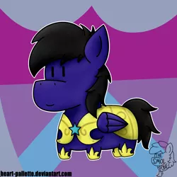 Size: 2500x2500 | Tagged: armor, artist:heartpallete, artist:heart-pallette, cute, derpibooru import, oc, oc:paladin colt, royal guard, safe, smolpone, solo, unofficial characters only