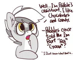 Size: 1280x1016 | Tagged: artist:pabbley, ask, cute, derpibooru import, dialogue, oc, oc:bandy cyoot, raccoon pony, safe, simple background, solo, tumblr, unofficial characters only, white background