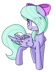 Size: 786x1000 | Tagged: safe, artist:lockheart, derpibooru import, flitter, pegasus, pony, cute, eye clipping through hair, female, flitterbetes, mare, simple background, smiling, solo, transparent background, wing fluff