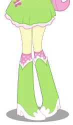 Size: 2656x4541 | Tagged: safe, artist:teentitansfan201, derpibooru import, edit, vector edit, fluttershy, equestria girls, absurd resolution, boots, clothes, cropped, high heel boots, legs, pictures of legs, simple background, skirt, socks, solo, transparent background, vector