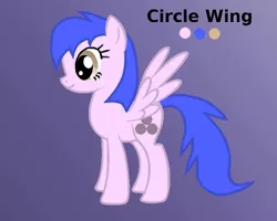 Size: 400x320 | Tagged: safe, artist:platinumdrop, derpibooru import, oc, oc:circle wing, unofficial characters only, pegasus, pony, female, gradient background, mare, reference sheet, solo