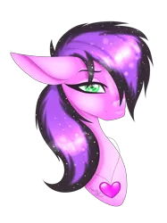 Size: 1492x2000 | Tagged: safe, artist:minelvi, derpibooru import, oc, oc:light heartless, unofficial characters only, pony, bust, female, mare, portrait, simple background, solo, transparent background