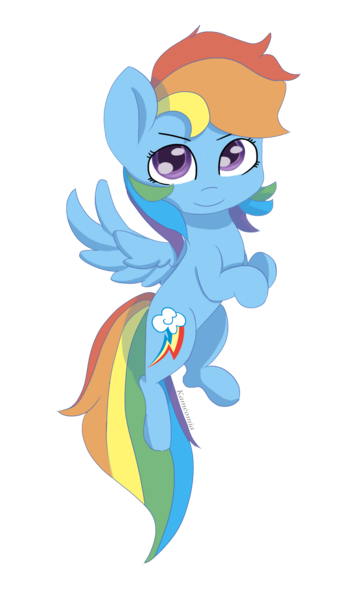 Size: 1200x2000 | Tagged: safe, artist:kameomia, derpibooru import, rainbow dash, pony, flying, simple background, solo, transparent background